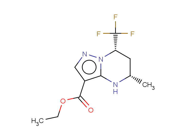 rac-ethyl (5R,7R)-5-methyl-7-(trifluoromethyl)-4H,5H,6H,7H-pyrazolo[1,5-a]pyrimidine-3-carboxylate, cis