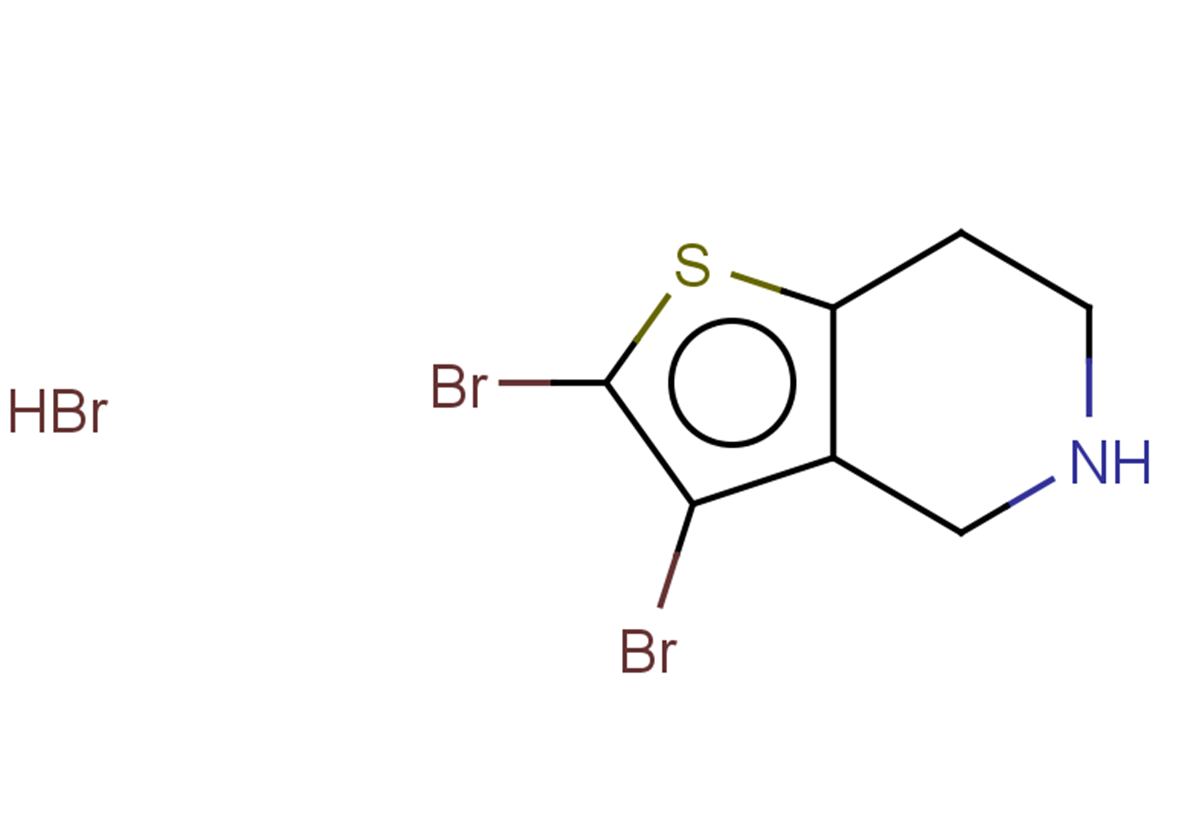 2,3-dibromo-4H,5H,6H,7H-thieno[3,2-c]pyridine hydrobromide