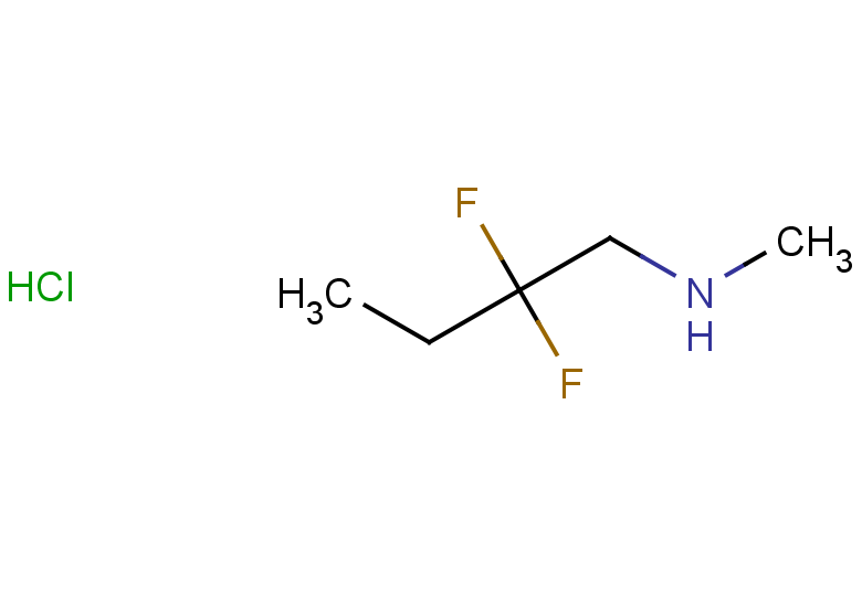 (2,2-difluorobutyl)(methyl)amine hydrochloride