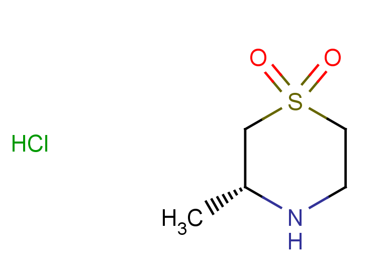 (3R)-3-methyl-1lambda6-thiomorpholine-1,1-dione hydrochloride