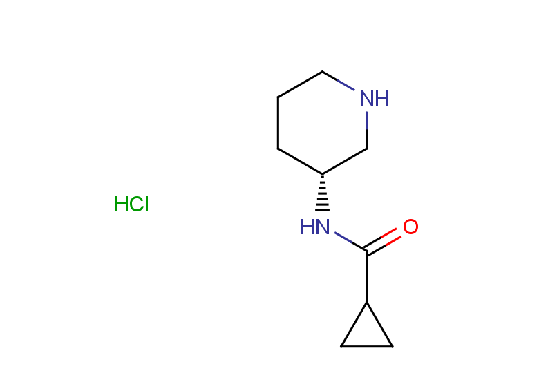 N-[(3R)-piperidin-3-yl]cyclopropanecarboxamide hydrochloride