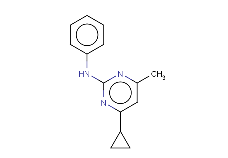 4-cyclopropyl-6-methyl-N-phenylpyrimidin-2-amine