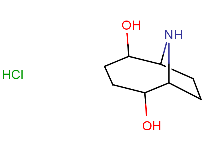 9-azabicyclo[4.2.1]nonane-2,5-diol hydrochloride
