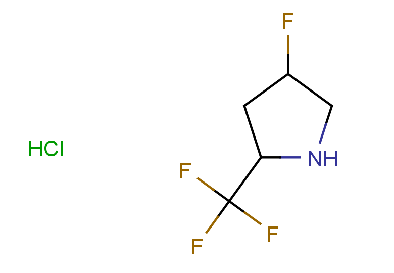 4-fluoro-2-(trifluoromethyl)pyrrolidine hydrochloride