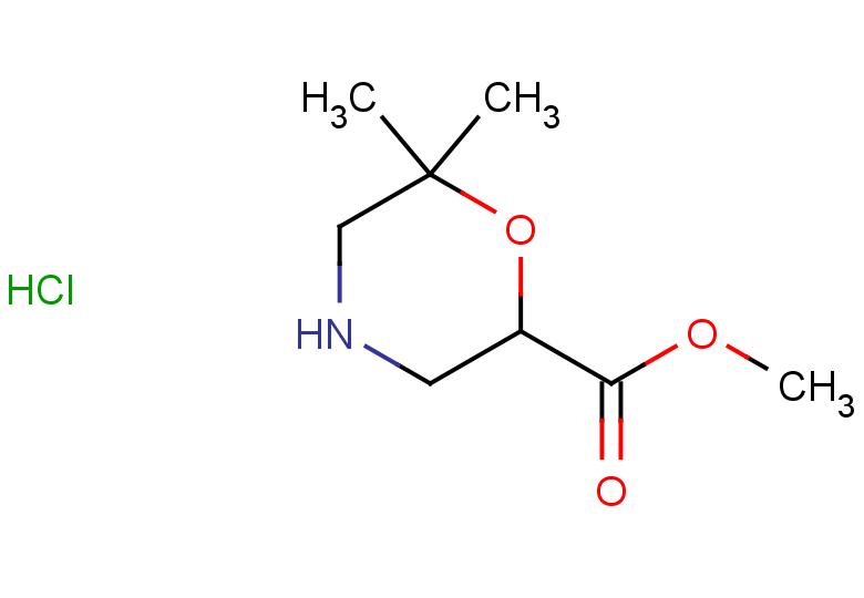 methyl 6,6-dimethylmorpholine-2-carboxylate hydrochloride