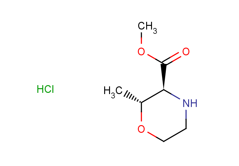 methyl (2R,3S)-2-methylmorpholine-3-carboxylate hydrochloride