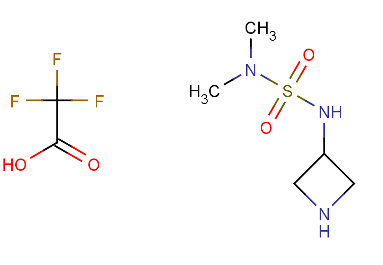 [(azetidin-3-yl)sulfamoyl]dimethylamine, trifluoroacetic acid