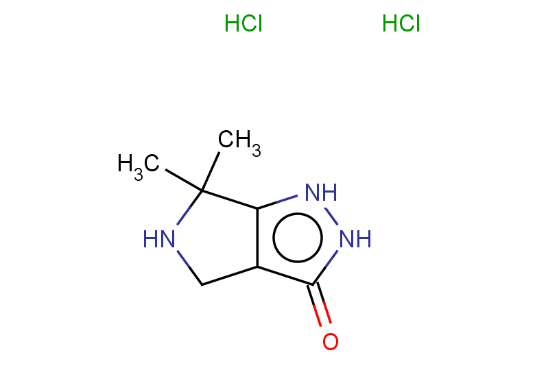 6,6-dimethyl-1H,2H,3H,4H,5H,6H-pyrrolo[3,4-c]pyrazol-3-one dihydrochloride