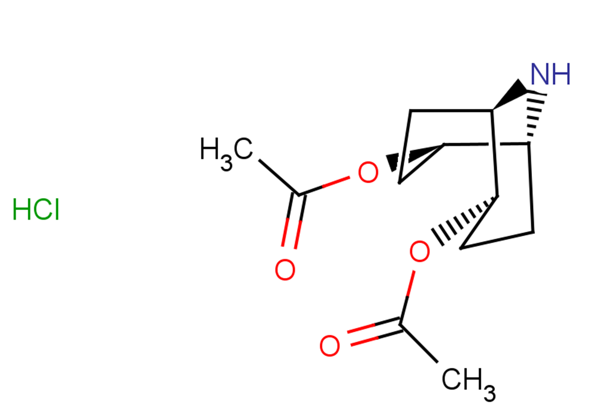 rac-(1R,2R,5R,6R)-6-(acetyloxy)-9-azabicyclo[3.3.1]nonan-2-yl acetate hydrochloride