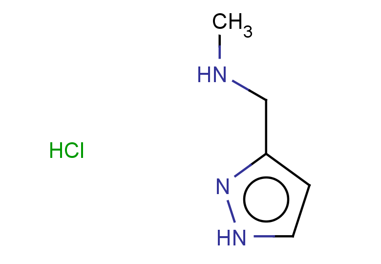 methyl[(1H-pyrazol-3-yl)methyl]amine hydrochloride