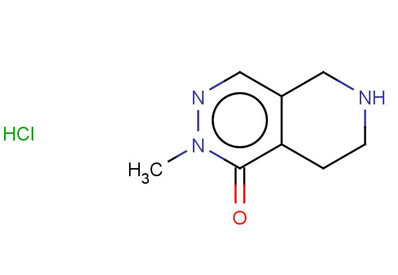 2-methyl-1H,2H,5H,6H,7H,8H-pyrido[3,4-d]pyridazin-1-one hydrochloride