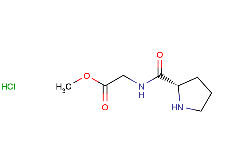 methyl 2-[(2S)-pyrrolidin-2-ylformamido]acetate hydrochloride
