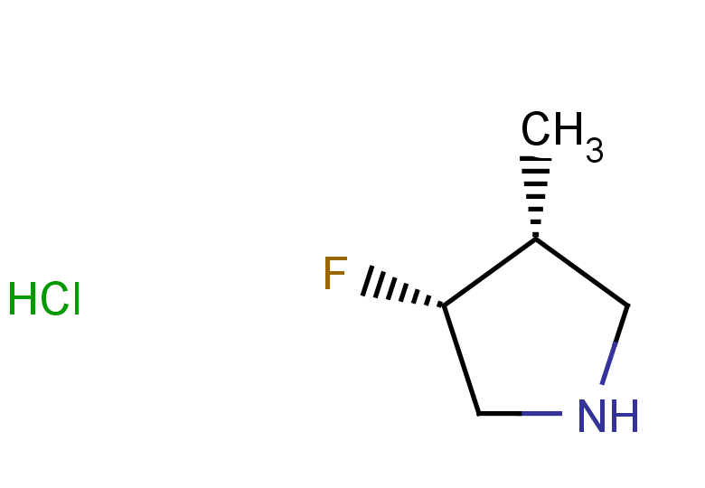 rac-(3R,4R)-3-fluoro-4-methylpyrrolidine hydrochloride, cis