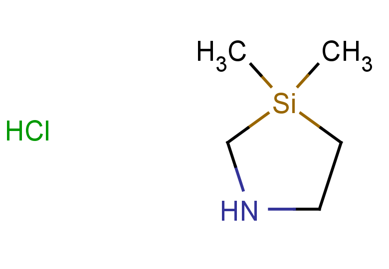 3,3-dimethyl-1,3-azasilolidine hydrochloride