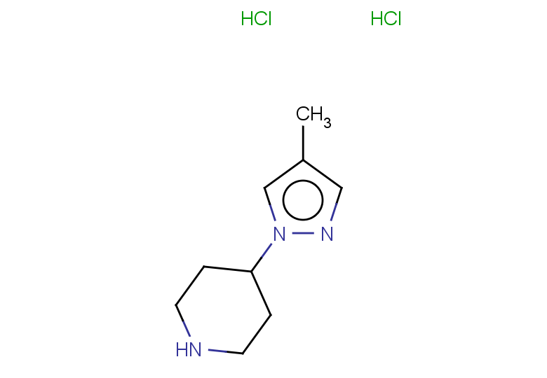 4-(4-methyl-1H-pyrazol-1-yl)piperidine dihydrochloride