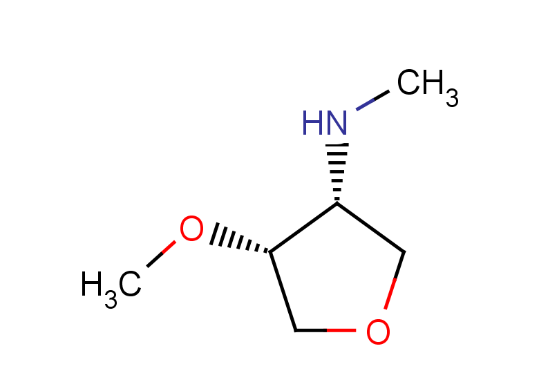 rac-(3R,4R)-4-methoxy-N-methyloxolan-3-amine, cis