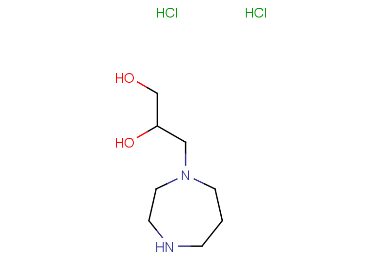 3-(1,4-diazepan-1-yl)propane-1,2-diol dihydrochloride