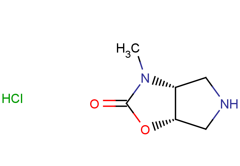 rac-(3aR,6aS)-3-methyl-hexahydro-2H-pyrrolo[3,4-d][1,3]oxazol-2-one hydrochloride, cis