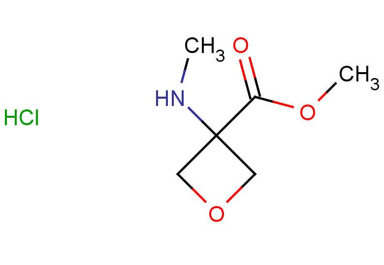 methyl 3-(methylamino)oxetane-3-carboxylate hydrochloride