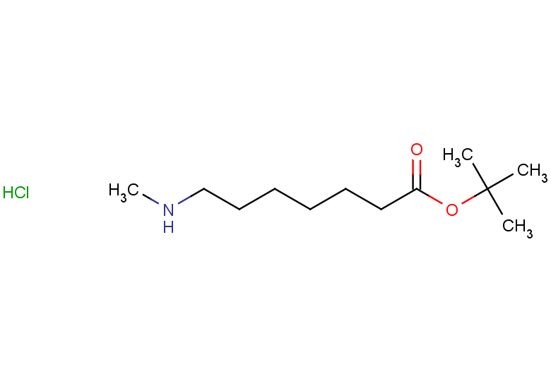 tert-butyl 7-(methylamino)heptanoate hydrochloride