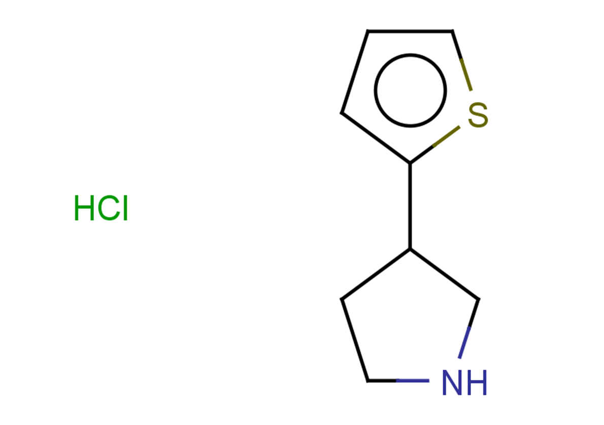 3-(thiophen-2-yl)pyrrolidine hydrochloride