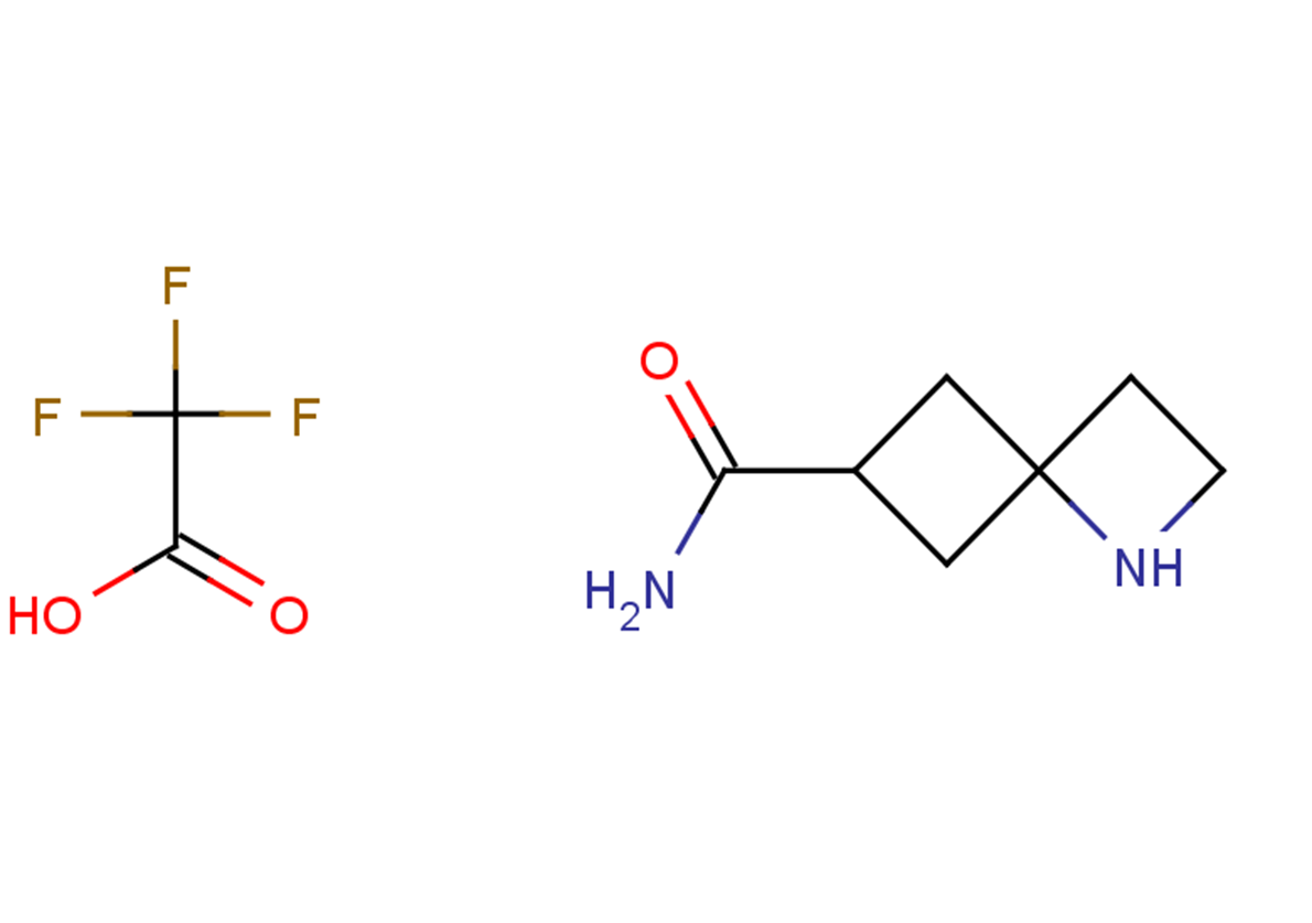 1-azaspiro[3.3]heptane-6-carboxamide; 2,2,2-trifluoroacetic acid