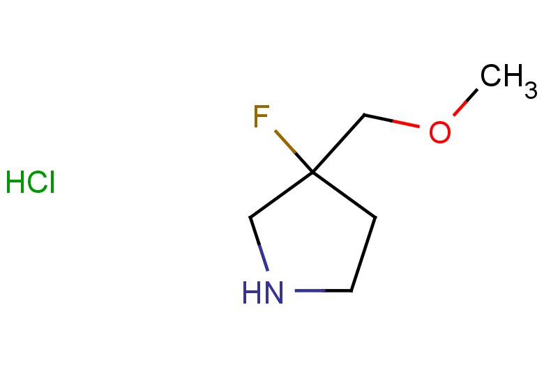 3-fluoro-3-(methoxymethyl)pyrrolidine hydrochloride
