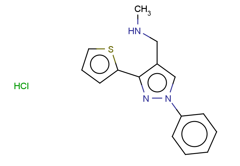 methyl({[1-phenyl-3-(thiophen-2-yl)-1H-pyrazol-4-yl]methyl})amine hydrochloride