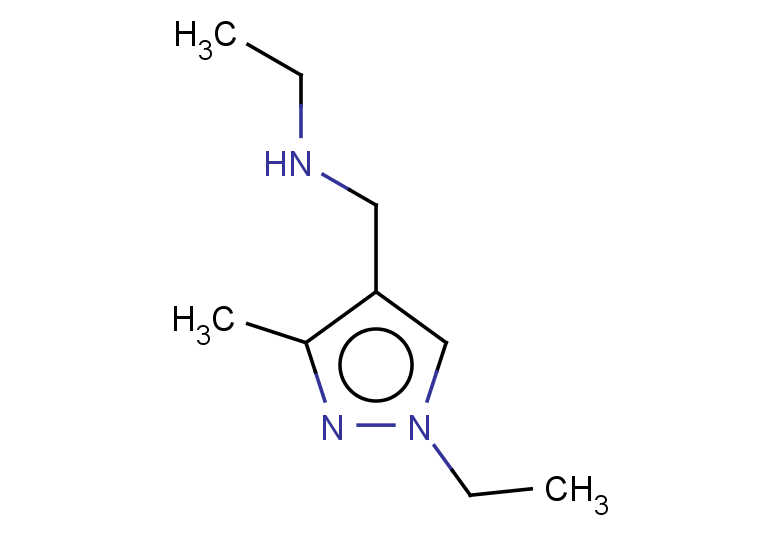ethyl[(1-ethyl-3-methyl-1H-pyrazol-4-yl)methyl]amine