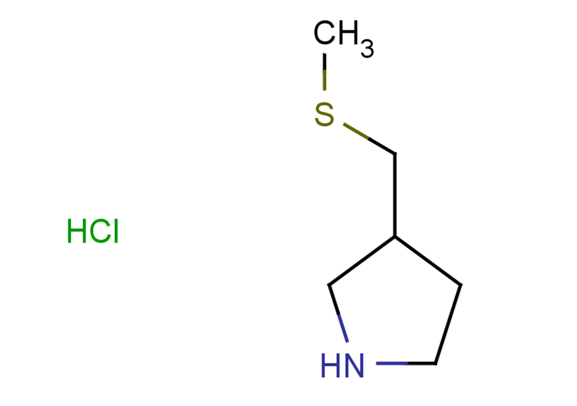 3-[(methylsulfanyl)methyl]pyrrolidine hydrochloride