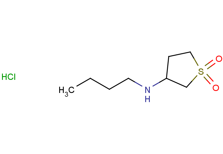 3-(butylamino)-1lambda6-thiolane-1,1-dione hydrochloride