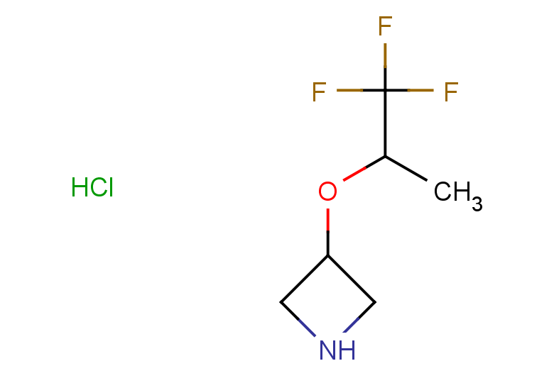 3-[(1,1,1-trifluoropropan-2-yl)oxy]azetidine hydrochloride