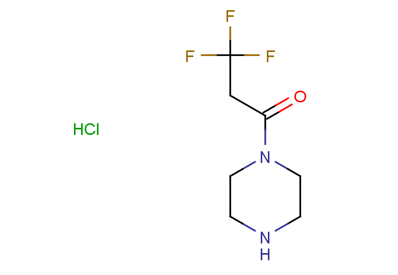 3,3,3-trifluoro-1-(piperazin-1-yl)propan-1-one hydrochloride