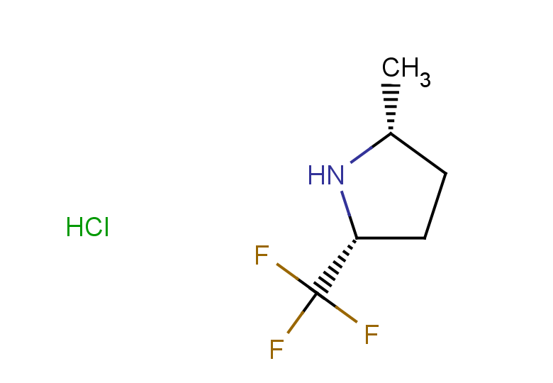(2R,5R)-2-methyl-5-(trifluoromethyl)pyrrolidine hydrochloride