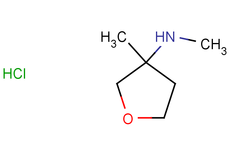 N,3-dimethyloxolan-3-amine hydrochloride
