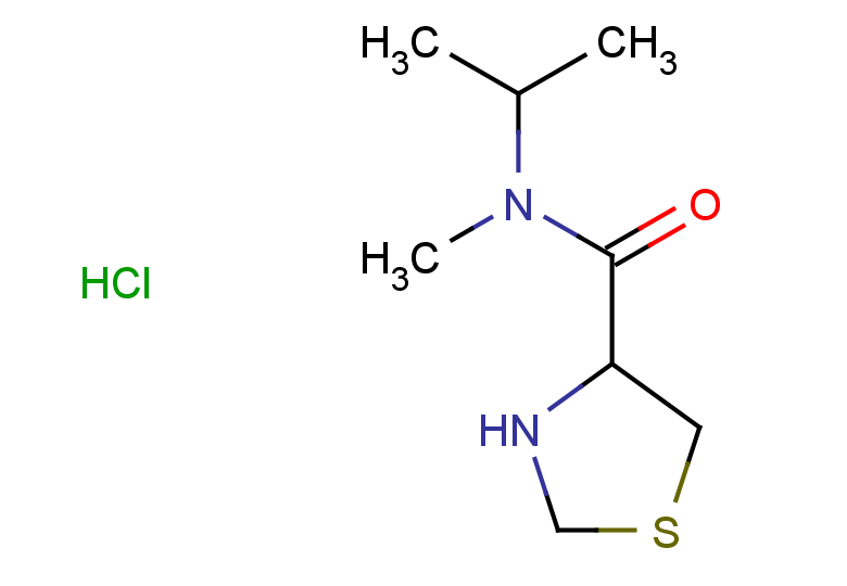 N-methyl-N-(propan-2-yl)-1,3-thiazolidine-4-carboxamide hydrochloride