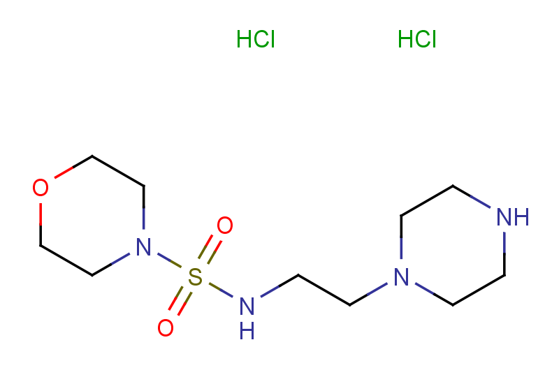 N-[2-(piperazin-1-yl)ethyl]morpholine-4-sulfonamide dihydrochloride