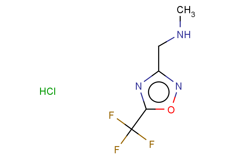 methyl({[5-(trifluoromethyl)-1,2,4-oxadiazol-3-yl]methyl})amine hydrochloride