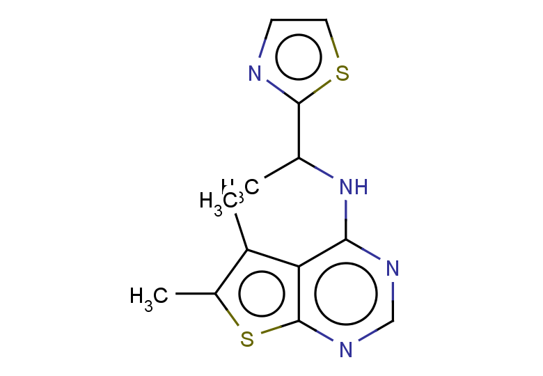 5,6-dimethyl-N-[1-(1,3-thiazol-2-yl)ethyl]thieno[2,3-d]pyrimidin-4-amine