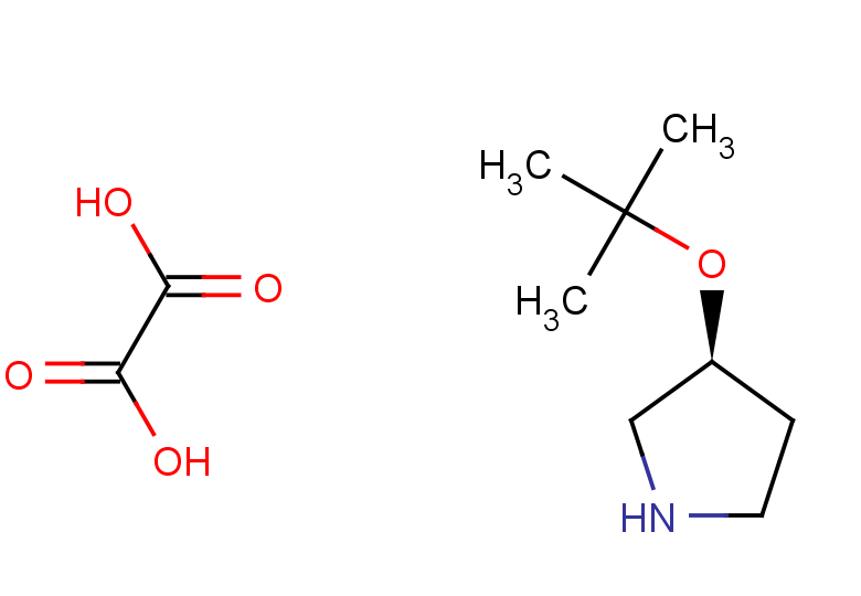 (3S)-3-(tert-butoxy)pyrrolidine, oxalic acid