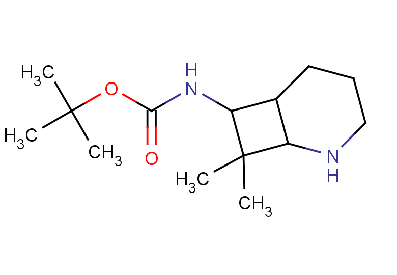 tert-butyl N-{8,8-dimethyl-2-azabicyclo[4.2.0]octan-7-yl}carbamate