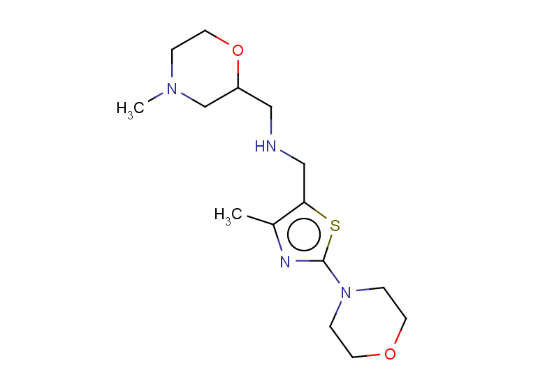 {[4-methyl-2-(morpholin-4-yl)-1,3-thiazol-5-yl]methyl}[(4-methylmorpholin-2-yl)methyl]amine