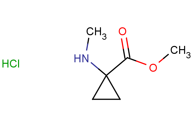 methyl 1-(methylamino)cyclopropane-1-carboxylate hydrochloride