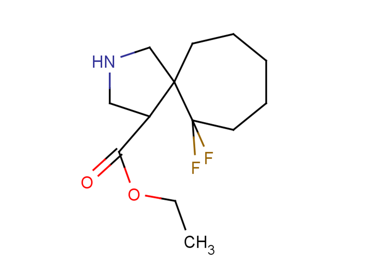 ethyl 6,6-difluoro-2-azaspiro[4.6]undecane-4-carboxylate