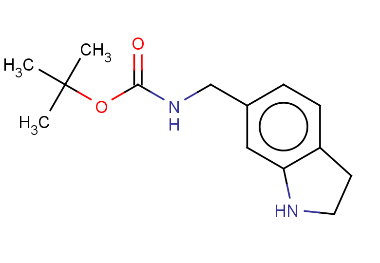 tert-butyl N-(2,3-dihydro-1H-indol-6-ylmethyl)carbamate