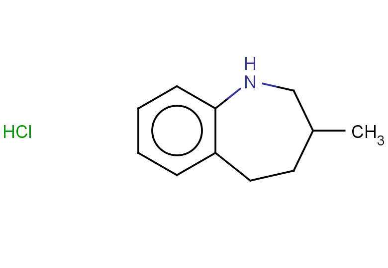 3-methyl-2,3,4,5-tetrahydro-1H-1-benzazepine hydrochloride