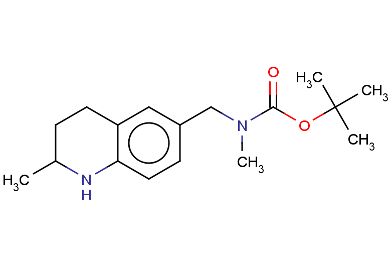 tert-butyl N-methyl-N-[(2-methyl-1,2,3,4-tetrahydroquinolin-6-yl)methyl]carbamate