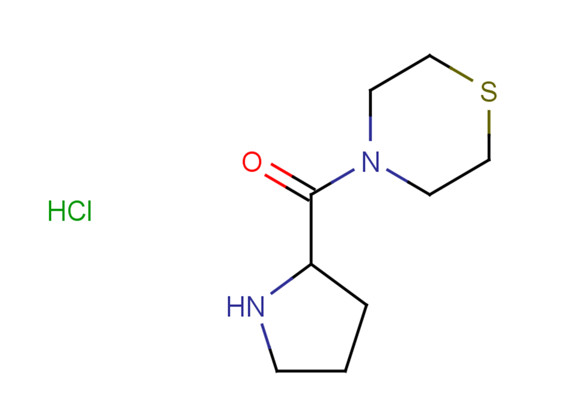 4-[(pyrrolidin-2-yl)carbonyl]thiomorpholine hydrochloride
