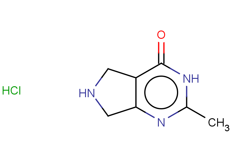 2-methyl-3H,4H,5H,6H,7H-pyrrolo[3,4-d]pyrimidin-4-one hydrochloride