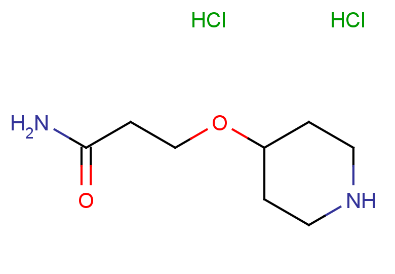 3-(piperidin-4-yloxy)propanamide dihydrochloride